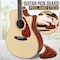 Pyle 41'' Inch   6-String Electric Acoustic Guitar - Guitar with Digital Tuner & Accessory Kit (Nature co PEAG200 - alternate 2